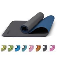 KEPLIN Yoga & Exercise Mat with Carry Strap, Large Non-Slip Comfortable Training & Workout Floor Mat for Home or Outdoor, Gym, Pilates, Gymnastics, HiiT, Stretching & Meditation
