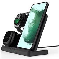 3in1 Foldable travel mag-safe charger, OneCut wireless charging station for iPhone 16/15/14/13/12 Series, Apple Watch Charger for iWatch 10/9/Ultra 2/Ultra/8/7/6/SE/5/4/AirPods 4/3/2/Pro