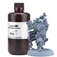 ELEGOO 3D Printer Rapid Resin, 405nm LCD UV-Curing Resin Standard Photopolymer Resin for LCD 3D Printing Yellow 1000G