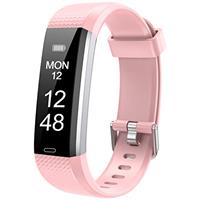 Runlio Fitness Tracker with Sleep Monitor, Activity Tracker with Step and Calories Counter, IP67 Waterproof Fitness Watch with Pedometer, Stopwatch for Women Men