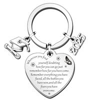 SMARGO 2025 Graduation Inspirational Keyring for Her Class o