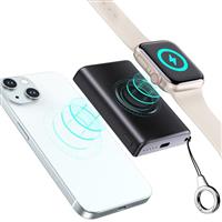 Mini Portable Magnetic Power Bank Wireless Charger for iPhon