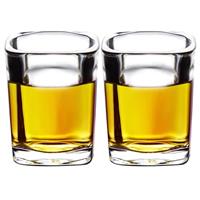 ParaCity Cool Shot Glasses 2 oz, Tequila Shot Glasses with Heavy Base, Gift for Men, Father's Day Gift (6)