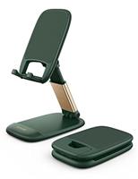 Lamicall Adjustable Phone Stand for Desk - Foldable Phone Holder Cradle Dock for iPhone 16 15 14 Pro Max Plus, 13 12 Pro Max Mini, 11 Pro, Xs, XR, X, 8, 6s, SE, Samsung S23, 4"-8" Mobile Phones - Pink