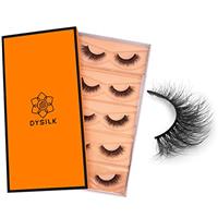 DYSILK 5 Pairs Fasle Eyelashes