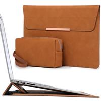 HYZUO 13.3-14 Inch Laptop Sleeve Case with Stand for MacBook