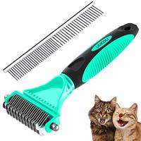 Cat Brush, Dog Grooming Brush, Rabbit Comb for shedding, LIU