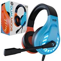 Orzly Gaming Headset for PC and Gaming Consoles PS5, PS4, XBOX SERIES X | S, XBOX ONE, Nintendo Switch & Google Stadia Stereo sound with noise cancelling mic - RXH-30 Abyss Edition