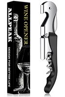 Allpeak Multi-Purpose Opener - Corkscrew, Waiters Friend, Beer Bottle Opener - 2023