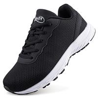 Knixmax Outdoor Wide Fit Trainers for Men Women Lightweight Running Walking Shoes Breathable Comfortable Athletic Gym Sneakers