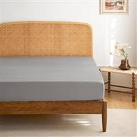 Funky Gadgets Fitted Sheets extra Deep Pocket 90 GSM Soft Brushed Microfiber Bed Sheets Easy Care Bottom Sheet