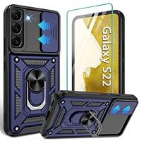 Jshru for Motorola E13 Phone Case with 2 Pack Screen Protect