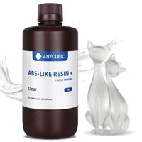 ANYCUBIC ABS-Like Resin Pro 2, 3D Printer Resin with Enhanced Strength and Toughness, High Precision and Minimal Shrinkage 3D Resin, Widely Compatible with All Resin 3D Printers(White,1kg)