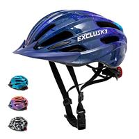 Kids Bike Helmet Exclusky Boys Girls Bike Helmet Adjustable Kids Cycle Helmet 50-57cm, Multi-Sport Kids Helmet Age 5-7-9-10-12, Bicycle Helmet Kids with Visor