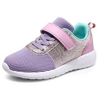 Harvest Land Girls Trainers Kids Athletic Shoes Toddlers Glitter Sneakers Breathable Tennis Running Sports Shoes