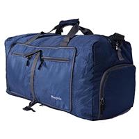 ehsbuy 60L Foldable Travel Duffle Bags for Men Women Large Holdall Waterproof Overnight Weekend Bags for Gym Luggage