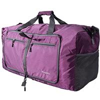 ehsbuy 60L Foldable Travel Duffle Bags for Men Women Large Holdall Waterproof Overnight Weekend Bags for Gym Luggage