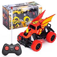 Vubkkty RC Car Toys for 3-6 Year Old Boys Dinosaur Remote Control Cars Mini Dino Cars for Kids 4-Channel RC Monster Car Outdoor Indoor Christmas Birthday Gifts Present