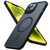 TORRAS Magnetic Guardian for Max Case[Shockproof Beyond 12FT Military][Compatible with MagSafe& Fast Charging], Slim Translucent Protective Phone Case