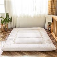 MAXYOYO Futon Mattress, Padded Japanese Floor Mattress Quilted Bed Mattress Topper, Extra Thick Fold
