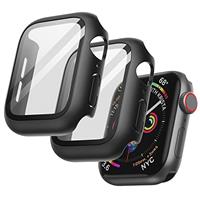 JETech Case with Screen Protector Compatible with Apple Watch Ultra 2/1 49mm, Overall Protective Cover, Built-in Tempered Glass Film High Sensitivity, 2 Pack (Clear)