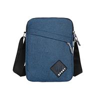 FuninCrea Mens Shoulder Bag Nylon and Oxford Crossbody Bag, Messenger Bag with Zipper and Adjustable Strap