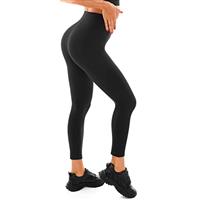 Walifrey Gym Leggings for Women, High Waisted Black Leggings for Women Workout Gym Sports