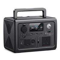 BLUETTI Solar Generator EB3A with 120W Solar Panel Included, 268Wh Portable Power Station w/ 1 600W (1200W Surge) AC Outlets, LiFePO4 Battery Backup for Outdoor Camping, Trip, Power Outage