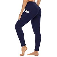 CAMPSNAIL Leggings for Women UK with Pockets High Waisted Ladies Black Sport Stretchy Gym Trousers Running Soft Tummy Control Yoga Pants Workout Hiking