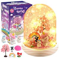 Dislocati 3-9 Year Old Girl Gifts, Mermaid Toys Gifts for Girl Arts and Crafts for Kids Presents for 3-8 Year Old Girls Night Light Kids Crafts Birthday Gifts for Girls Age 3-8