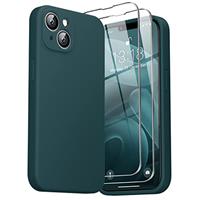 GOODVISH 3 in 1 Designed for iPhone 12/12 Pro/12 Pro Max/13P/ 14/14 Plus/ 14 Pro/14 Pro Max Silicone Case Soft Case Anti-Scratch Microfiber Lining