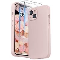 SURPHY Compatible with iPhone 14 Case with Screen Protector, Liquid Silicone Protection for Each Lens Shockproof Thickened Rubber Cover for iPhone 14 6.1 inch 2022