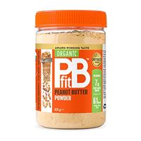 PBfit Organic Peanut Butter Powder - 87% Less Fat, High Protein, Gluten Free, Natural and Organic Nu