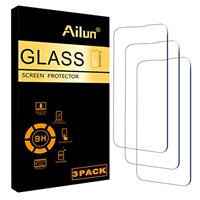 Ailun Glass Screen Protector for iPhone 11 6.1/12 6.1/12 6.7/13 6.1/13 6.7/14 6.1/14 6.7/15 6.1/15 6.7/16 6.3/16 6.9_