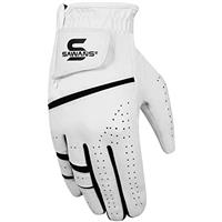 SAWANS Golf Glove Men's Durable Premium Leather Left Hand Right All Weather Grip Golfer Gloves Non Slip Flexible Golfing