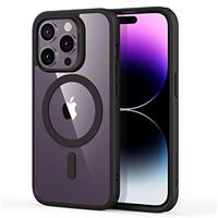 ESR for iPhone 13 Pro Max Case, MagSafe Phone Case Compatible with iPhone 13 Pro Max, Magnetic Wireless Charging, Reinforced Drop Protection, Scratch-Resistant Back, Classic Series, Clear Blue