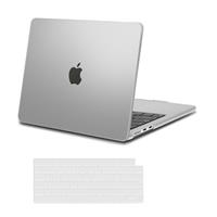 MOSISO Compatible with MacBook Air 13.6 inch Case 2025 2024 2023 2022 M4 M3 M2 Touch ID, Hard Shell Cover for MacBook Air Case 13.6 A3240 A3113 A2681 with Keyboard Cover Skin
