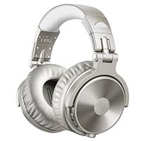 OneOdio Bluetooth Headphones Over Ear, Studio Level Sound Quality, 110 Hrs Playtime Bass Boosted Soft Memory Protein Earmuffs Foldable wireless Headphone with Mic for Cell Phone PC Music
