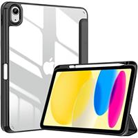 ProCase for iPad (A16) 11th Generation 11 Inch 2025/10th Generation 10.9 Inch 2022 Case with Pencil Holder, Hybrid iPad 11 10 Case with Clear Back, Supports Auto Wake/Sleep