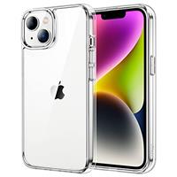 JETech Case for iPhone 14 6.1-Inch, Non-Yellowing Shockproof Phone Bumper Cover, Anti-Scratch Clear Back