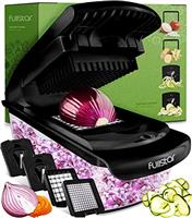 Vegetable Chopper Vegetable Cutter - Veggie Onion Salad Food Chopper Manual - Potato Chipper - Veg Chopper and Dicer - Kitchen Tools & Gadgets