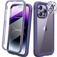 Diaclara Case for iPhone 12/16 Series Case, 360 Full Body Bumper Clear Back Cover