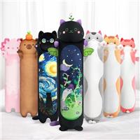 Mewaii Long Cat Plush Pillows Stuffed Animals Squishy Pillows
