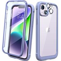 Diaclara Case for iPhone 12/16 Series Case, 360 Full Body Bumper Clear Back Cover