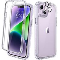 Diaclara Case for iPhone 12/16 Series Case, 360 Full Body Bumper Clear Back Cover