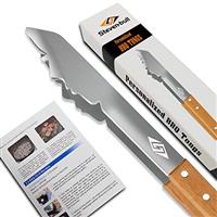 Charcoal BBQ Accessories, Gas Grill Tongs, 17 Inch Long Barbecue Tools, Tongs for Grilling, Dad Gifts, Gifts for Men.