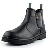 Black Hammer Lightweight Safety Trainers for Men - Air Bubbl