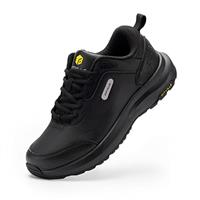 FitVille Mens Extra Wide Fit Walking Hiking Shoes Lightweight Casual Trainers Non-Slip Sneakers for Outdoor Trekking Camping Climbing