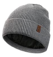 Wmcaps Beanie for Men, Stretchy Soft Cuffed Wooly Beanie with Thick Warm Lining, Unisex Classic Winter Hat, Gifts for Women/Men/Her/Him/Dad
