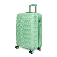 Hard Shell Cabin Carry On Suitcase 55 cm 2.5 kg 35 litres 4 Wheels with Built in 3 Digit Combination Lock, Approved for Ryanair, easyJet, British Airways & More